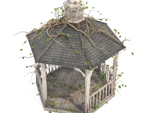 old gazebo Modelo 3D
