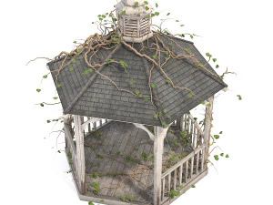 old gazebo 3D Model