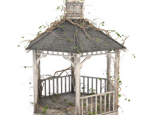 old gazebo Modelo 3D