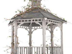 old gazebo Modelo 3D