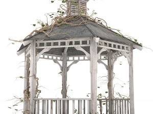 old gazebo 3D Model
