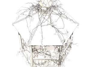 old gazebo Modelo 3D