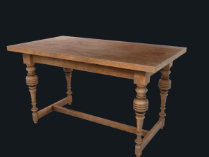 old table 3D 모델