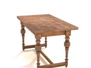old table 3D Model