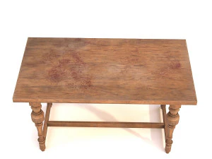 old table 3D Model