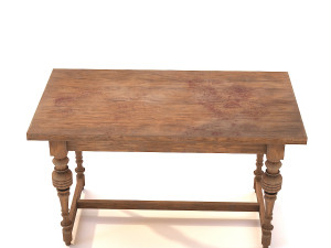 old table 3D 모델