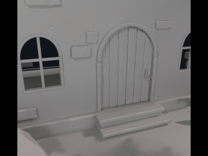 cartoon house 3D Модель
