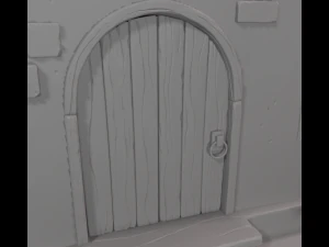 cartoon house 3D Model