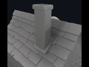 cartoon house 3D Model
