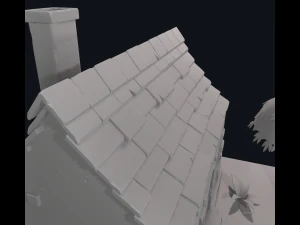 cartoon house 3D Model