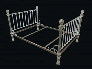 old bed 3D Model