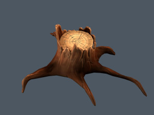 stylized stump 3D Модель