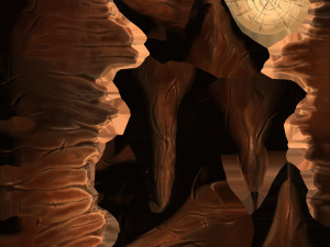 stylized stump 3D Модель