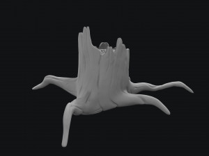 stylized stump 3D Модель