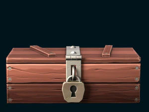 stylized box 3D Model
