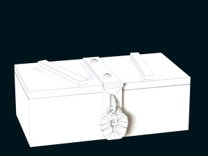 stylized box 3D मॉडल