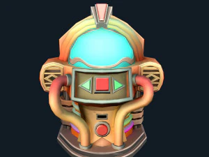stylized jukebox 3D Model