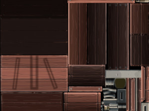 stylized set 3D 모델