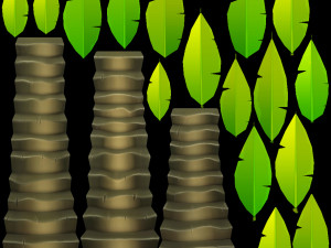 stylized set 3D 모델