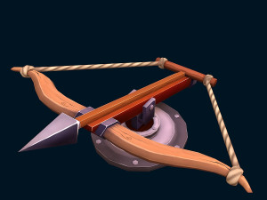 stylized ballista 3D Модель