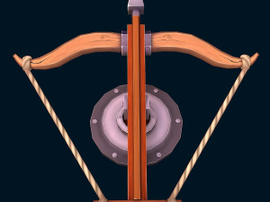 stylized ballista 3D Модель