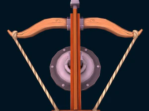 stylized ballista 3D Model
