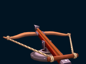 stylized ballista 3D Модель
