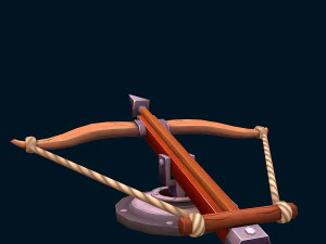 stylized ballista 3D Model