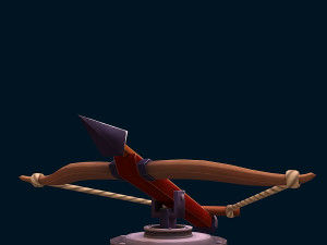stylized ballista 3D Модель