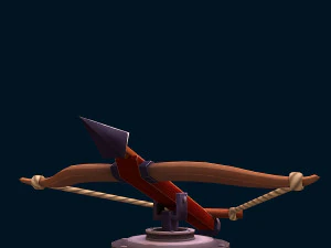 stylized ballista 3D Model