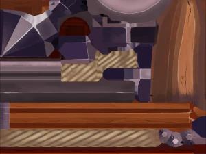 stylized ballista 3D Model