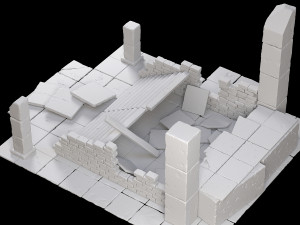 old ruin 3D Модель