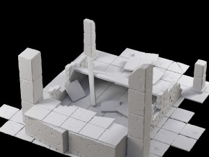 old ruin 3D Модель
