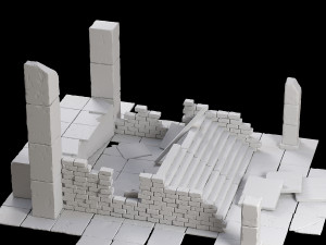 old ruin 3D Модель