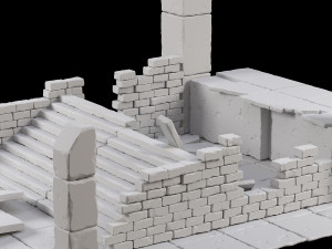 old ruin 3D Модель