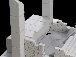 old ruin 3D Model