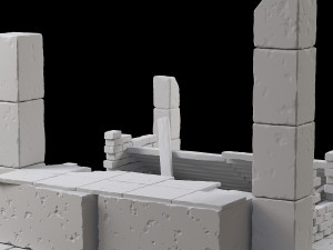 old ruin 3D Модель