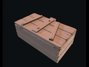stylized box 3D Model
