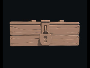 stylized box 3D Model