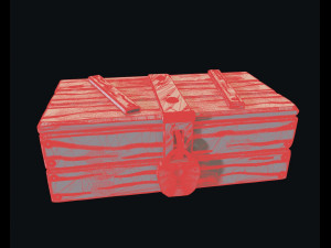 stylized box 3D Model