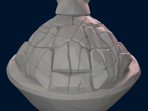 cave temple Model 3D