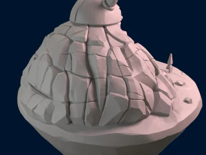 cave temple 3D Model