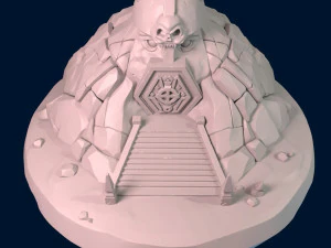 cave temple 3D Model
