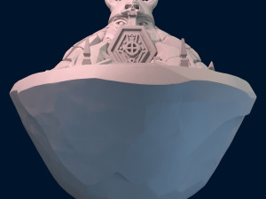 cave temple Model 3D