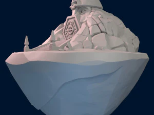 cave temple 3D Model