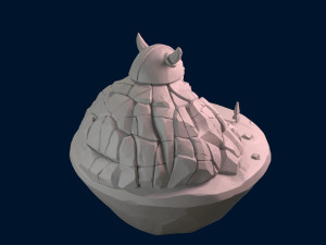 cave temple Model 3D