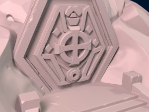 cave temple Model 3D