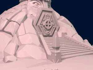 cave temple 3D Model