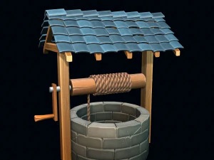 अच्छी तरह से शैलीबद्ध 3D मॉडल