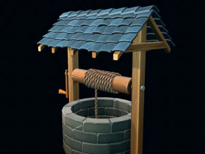 stylized well 3D Model